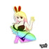 Lexxie Lynn - Beach // Glossy Holographic Vinyl Sticker